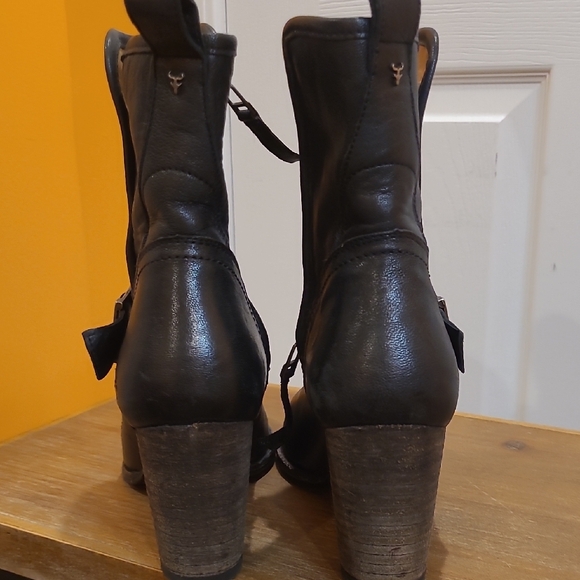 Trask Women's Black Leather Becca Boot-Sz 9M - Picture 9 of 9
